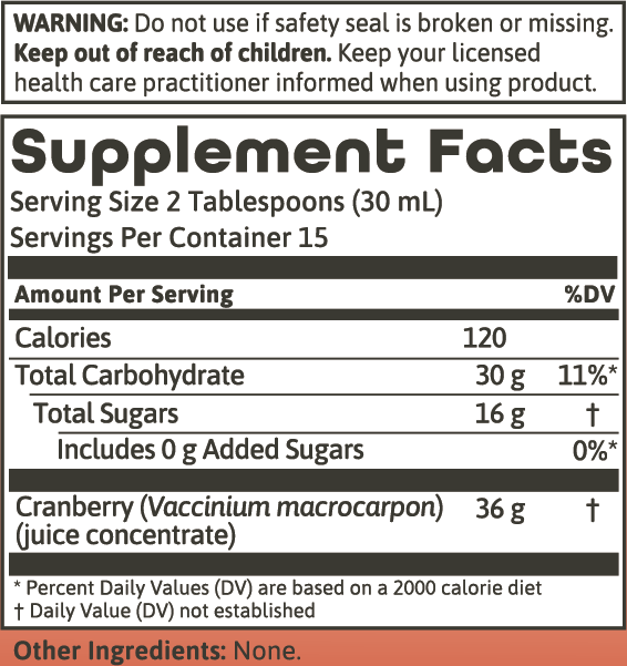 Cranberry Concentrate