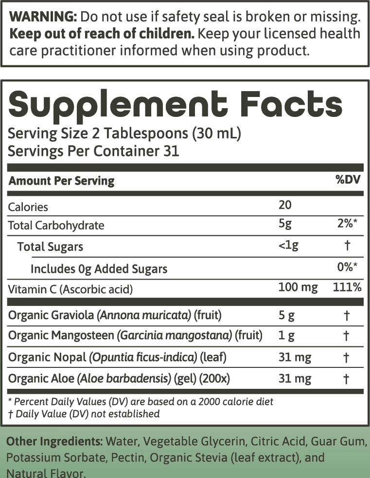 Graviola Juice Blend