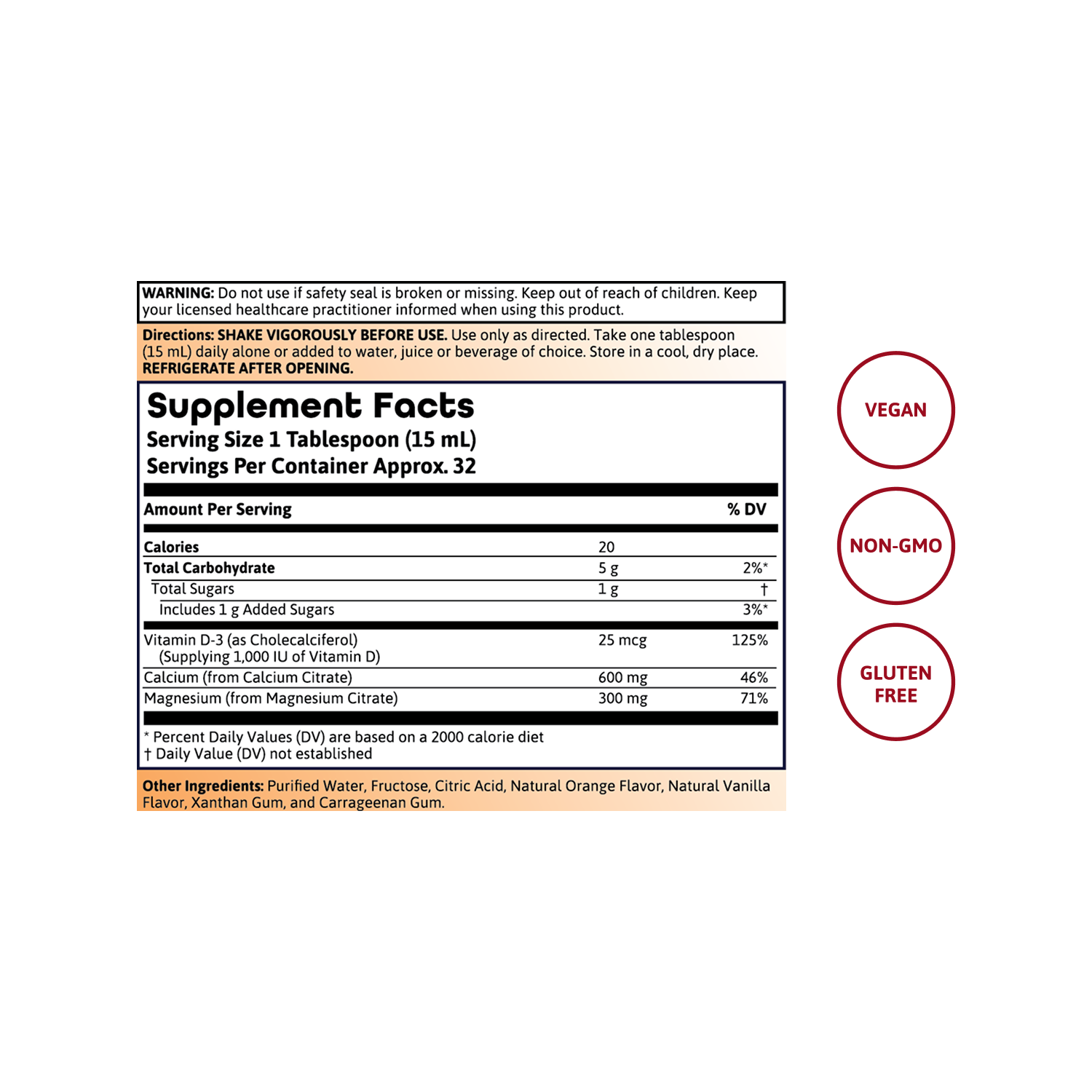 VitaLiquids Bone Support