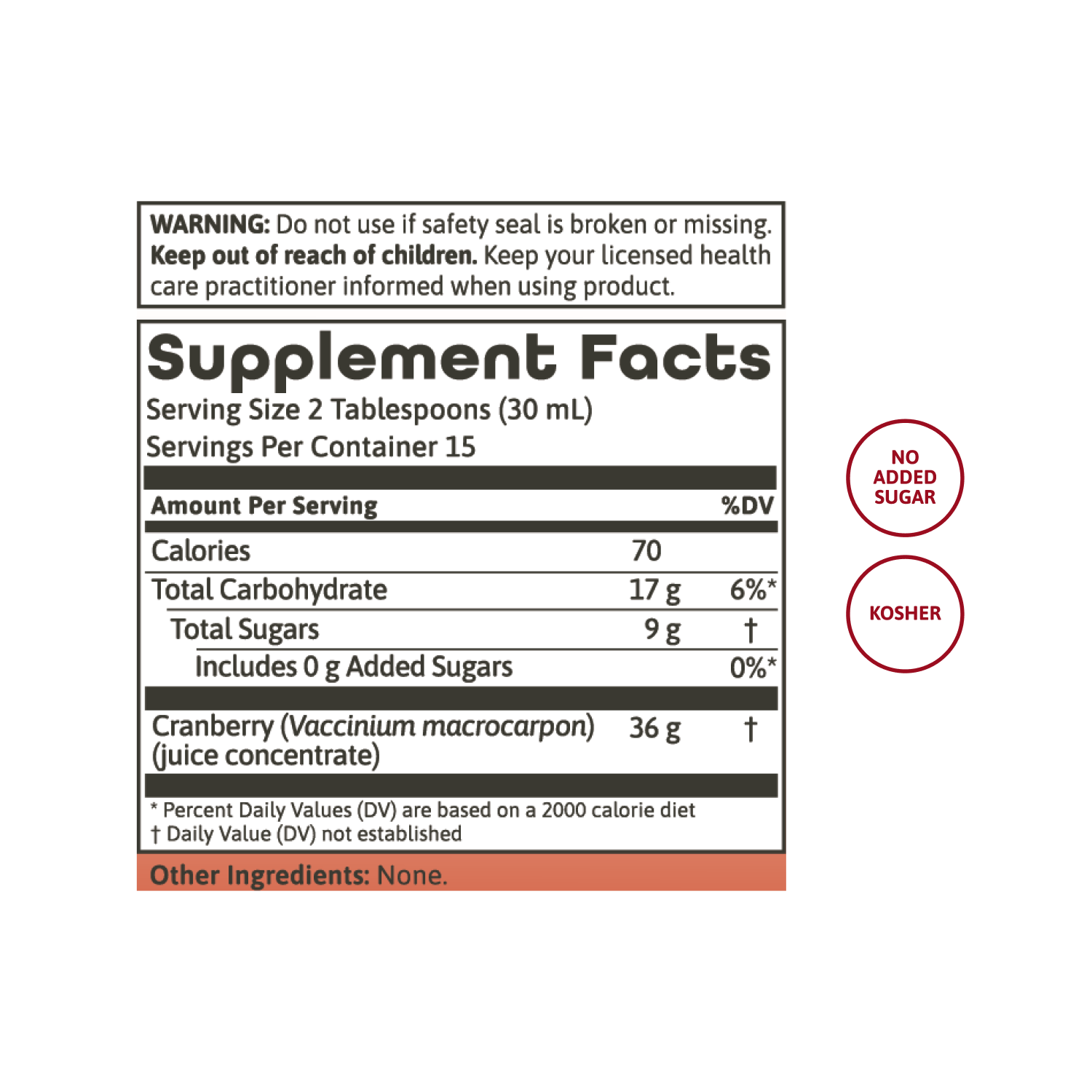 Cranberry Concentrate