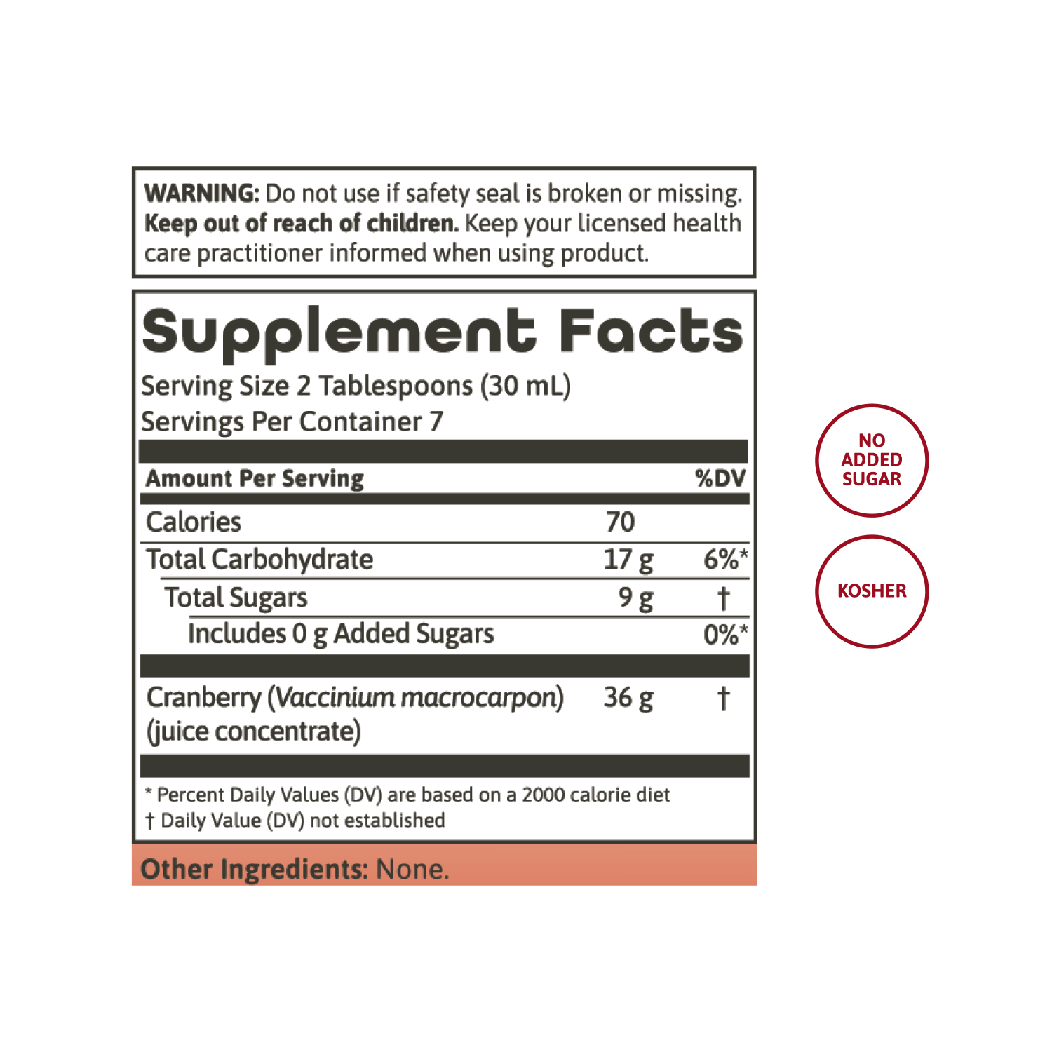 Cranberry Concentrate