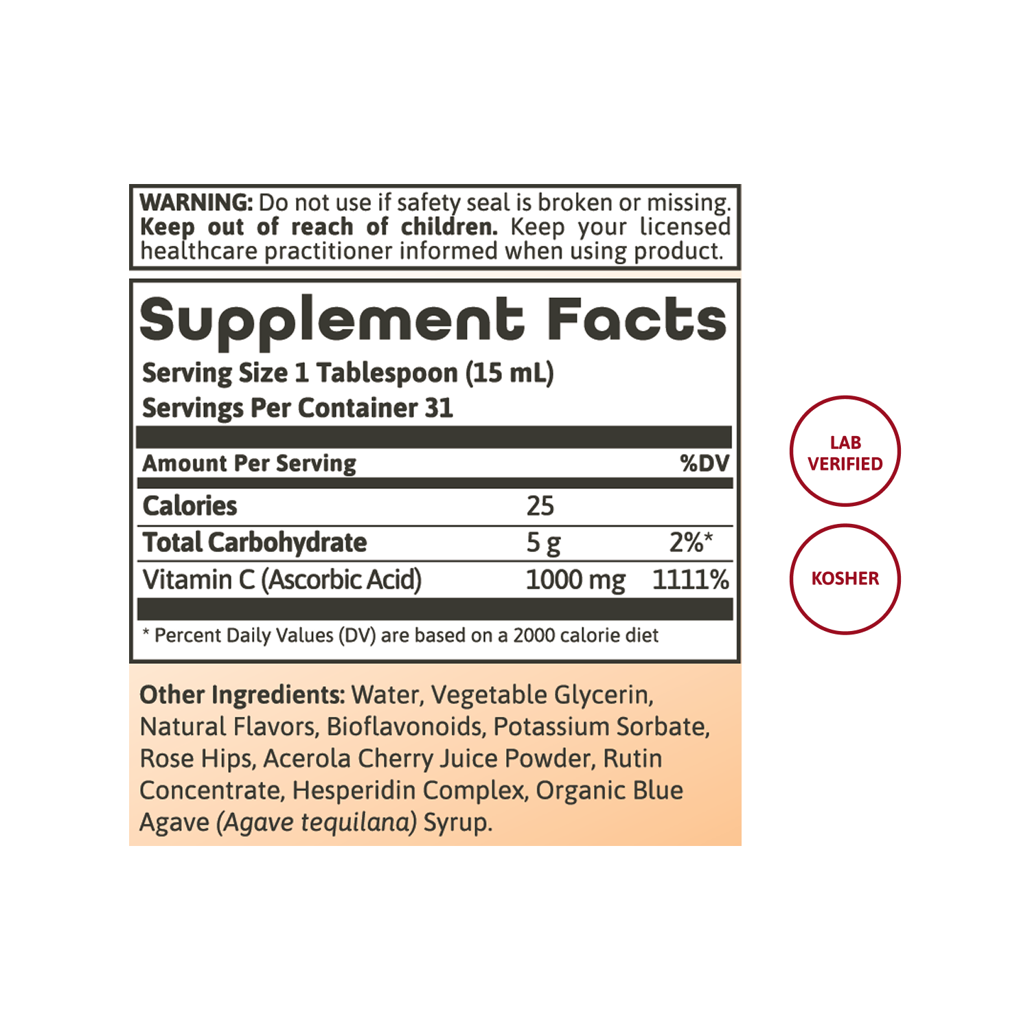 VitaLiquids Vitamin C