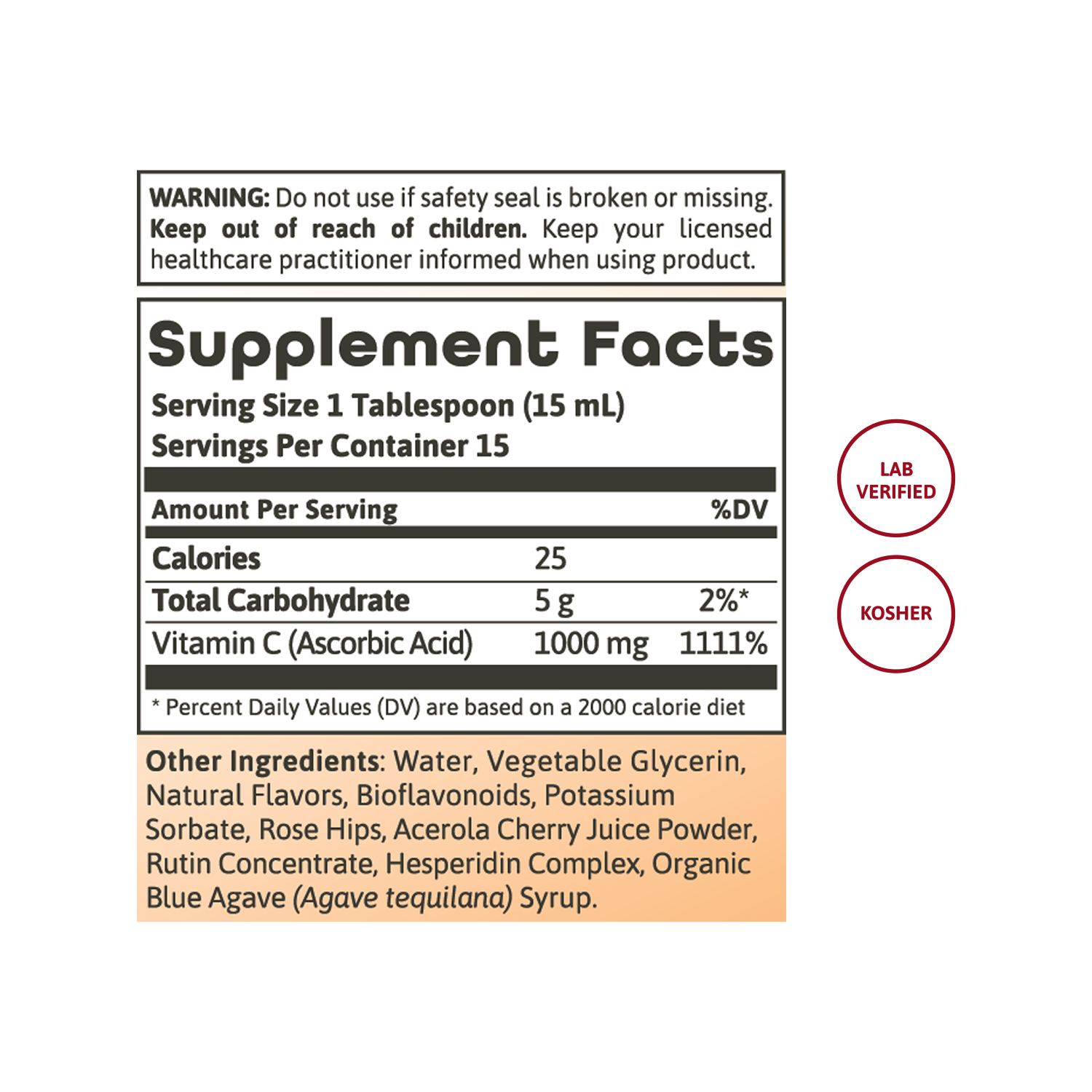 VitaLiquids Vitamin C