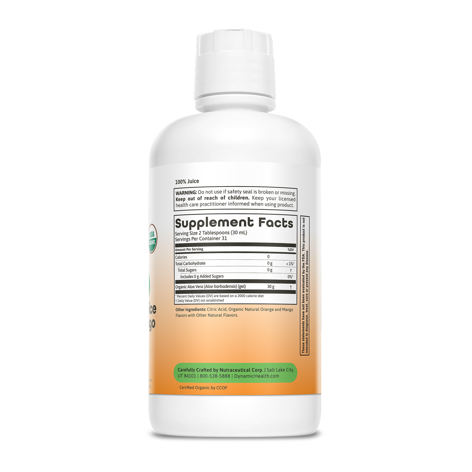 Aloe Vera Juice - Orange Mango