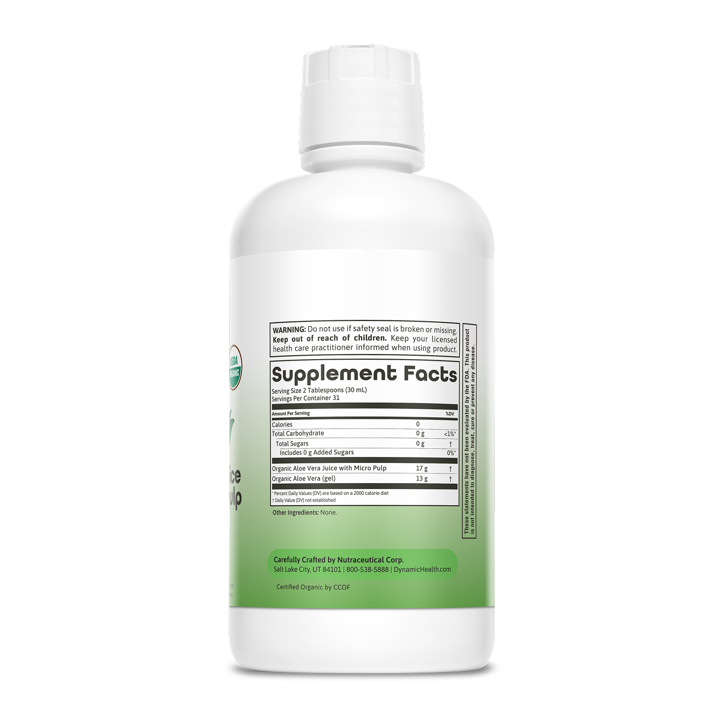 Aloe Vera Juice W Micro Pulp