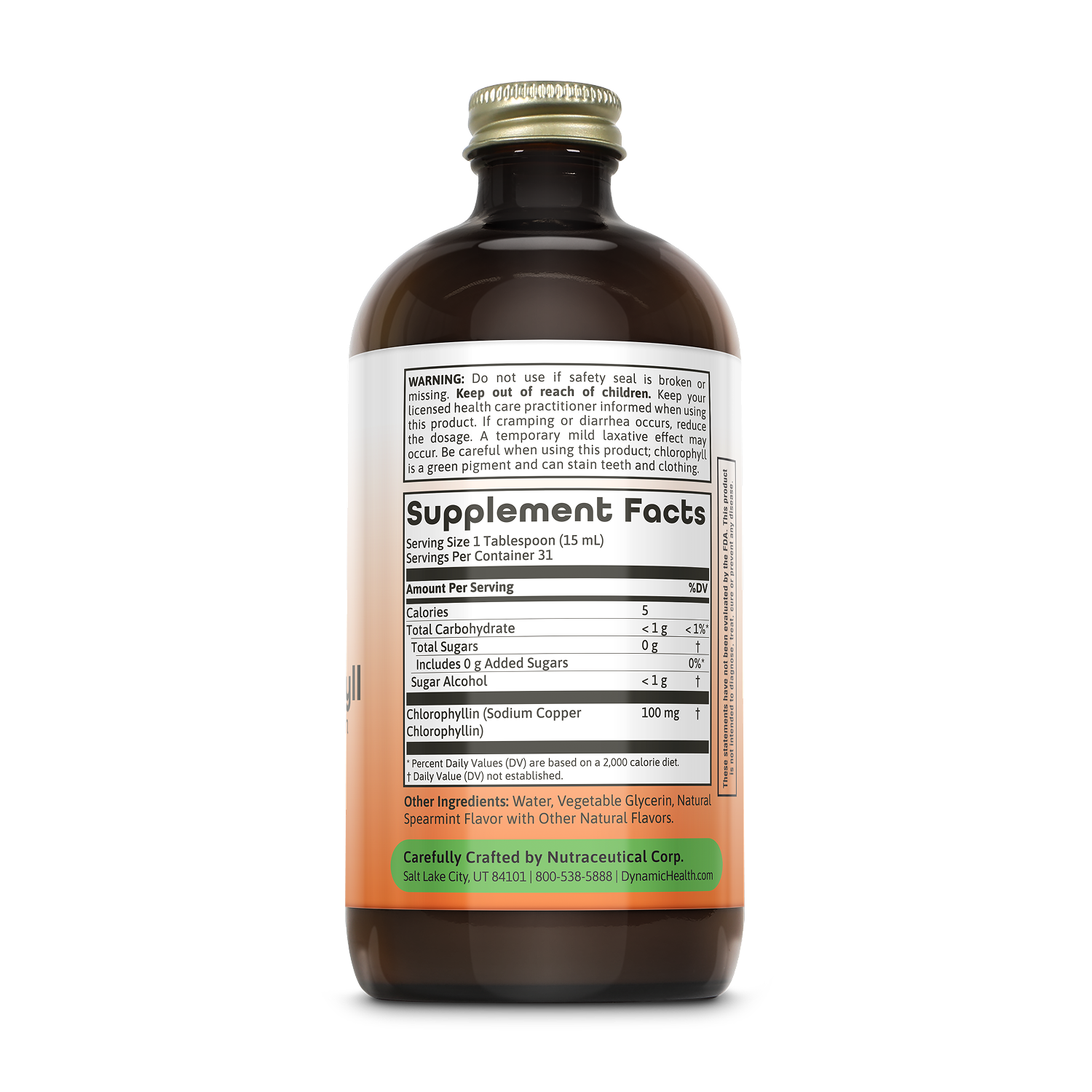 Liquid Chlorophyll - Spearmint Flavored