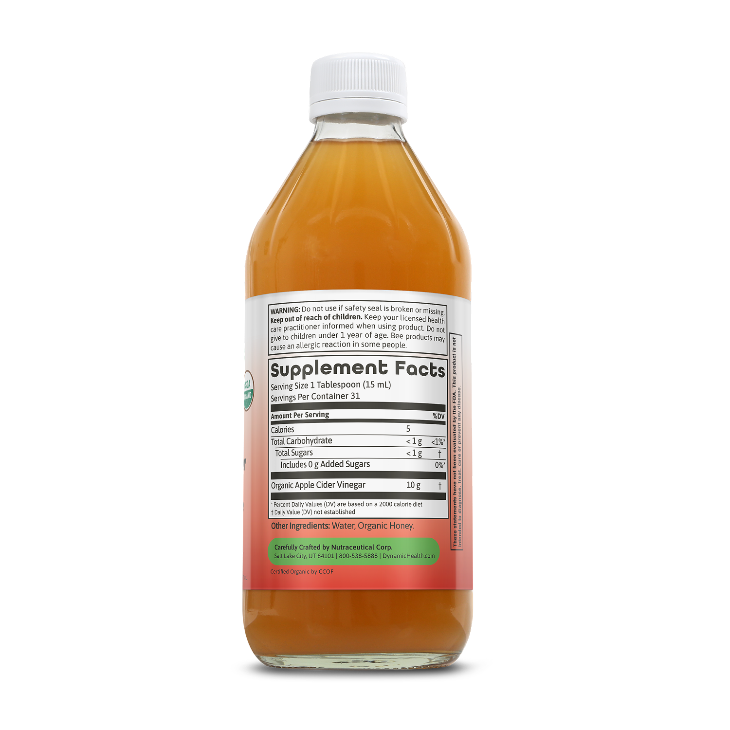 Apple Cider Vinegar with Mother & Honey